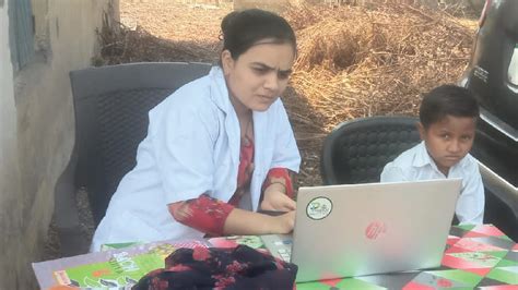 Phygital PHC Sub Centre Camp Diary 08th April 2023 At Bakharli Village