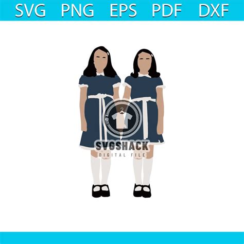 The Shining Twins SVG & PNG - Inspire Uplift