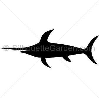 Swordfish Silhouette