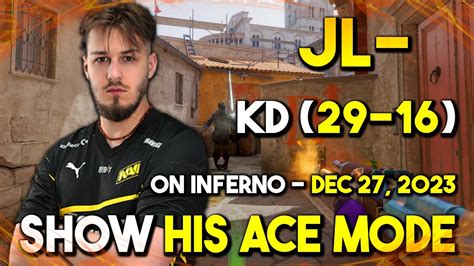 Ace Mode By Jl On Inferno X Triple Kills Faceit V