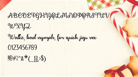 December Calligraphy Font Free Download