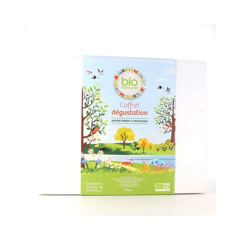 Nutrisant Infusion Bio Coffret D Gustation Sachets Docmorris France