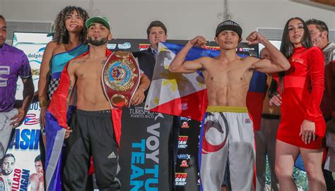 Collazo Defends Wbo Crown Against Filipino Diagan In Puerto Rico This