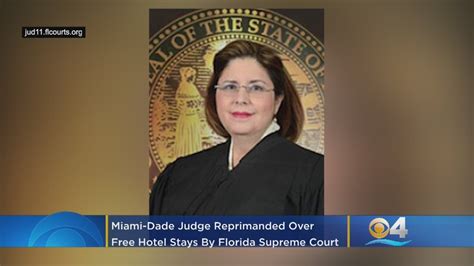 Florida Supreme Court Reprimands Miami Dade Judge Over Free Hotel Stays