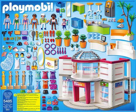 Playmobil City Life 5485 pas cher Grand magasin aménagé