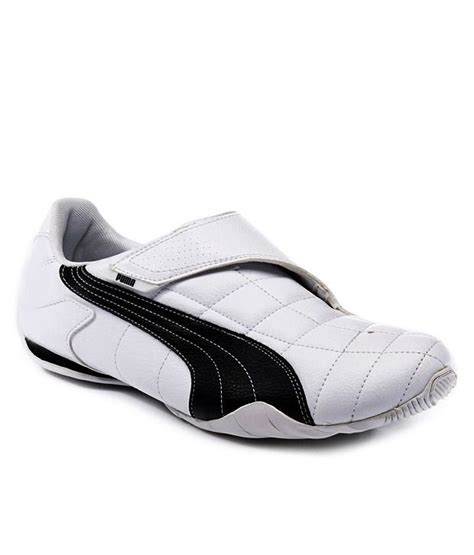 Puma Jiyu Quilited White And Black Casual Shoes Buy Puma Jiyu Quilited White And Black Casual