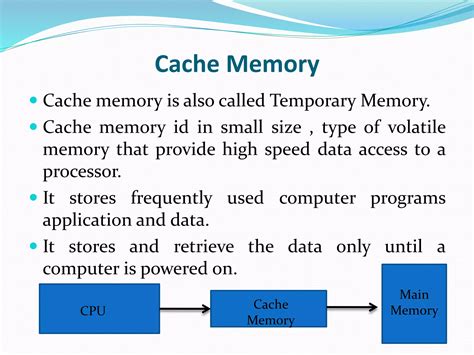 Memory Hierarchy | PPT