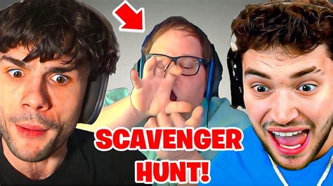 Cheesur Adin Ross Host A Hilarious Scavenger Hunt Cash Prize Youtube