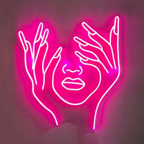 Woman Ass Body Sexy Lady Neon Sign Female Neon Light Sign Etsy