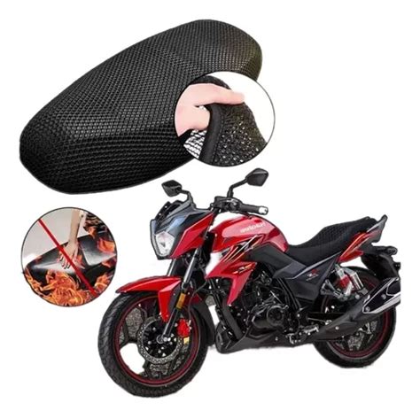 Funda Cubre Asiento Malla Para Moto T Rmica Universal Cuotas Sin Inter S