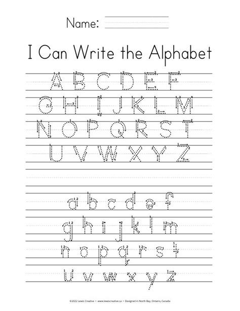 Teach Left Handed Writing Free Alphabet Practice Worksheets