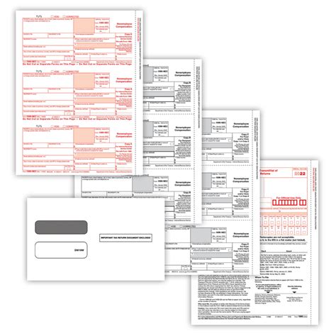 1099 Nec Set Copy A B C C 2 W Envelopes Nec95915e Forms And Fulfillment