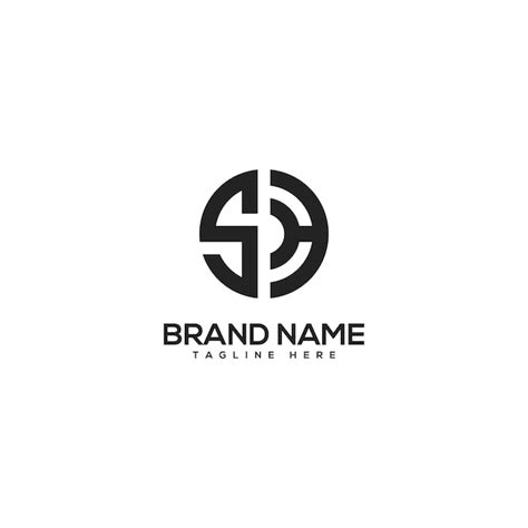 Premium Vector Abstract Monogram Letter Sh Hs Logo Design Template