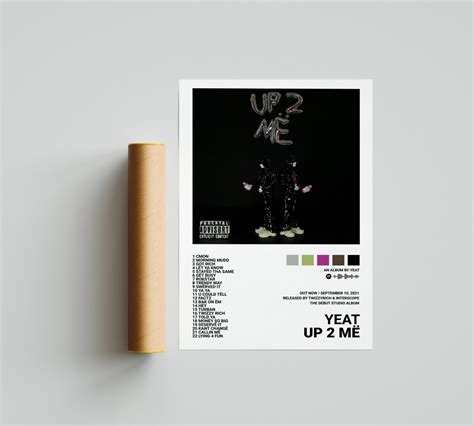 Yeat Posters / up 2 Me Poster Album Cover Poster Poster - Etsy