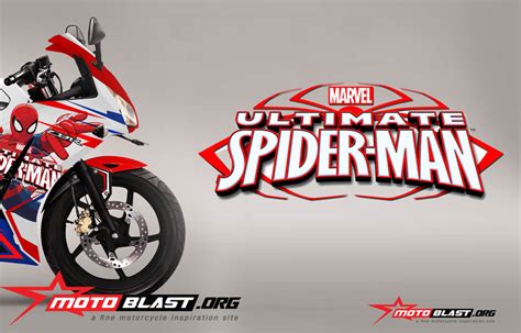 Grafis Inspirasi Modif Striping Honda Cbr R K Rwb Spiderman