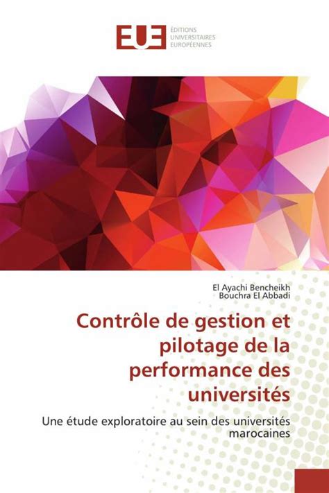 Contrôle de gestion et pilotage de la performance des universités - EL ... 
