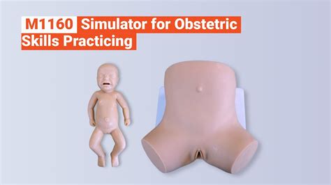 М1160 Simulator For Obstetric Skills Practicing Youtube