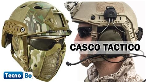 Casco Tactico De Combate Youtube