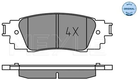 Klocki Hamulcowe Meyle Klocki Ham Lexus T Es Rx Ux 2 0 3 5 15 252243415