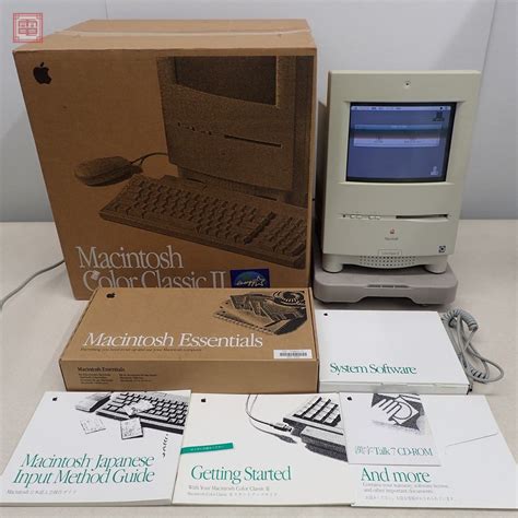 Yahooオークション Apple Macintosh Color Classic Ii（m1600）本体