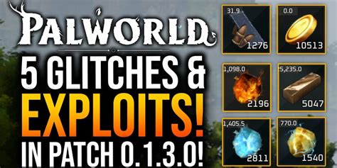 Glitch Unlimited: Palworld - 5 GLITCHES AFTER PATCH 0.1.3.0!