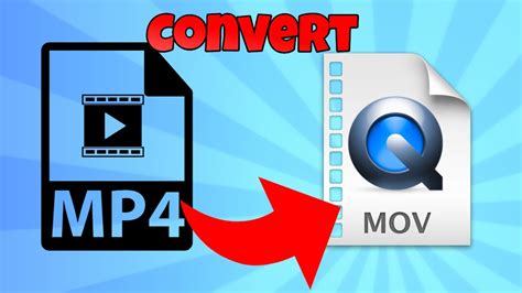 How To Convert Mp To Mov Youtube