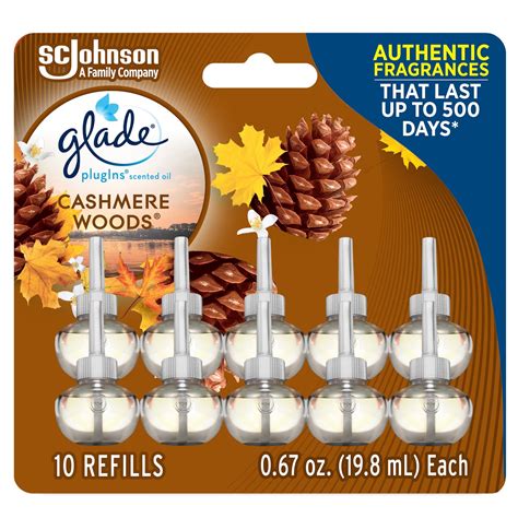 Glade Plugins Refills Air Freshener Scented And Essential Oils For