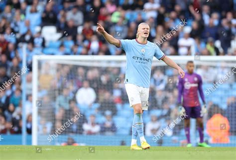 Erling Haaland Manchester City Editorial Stock Photo - Stock Image ...