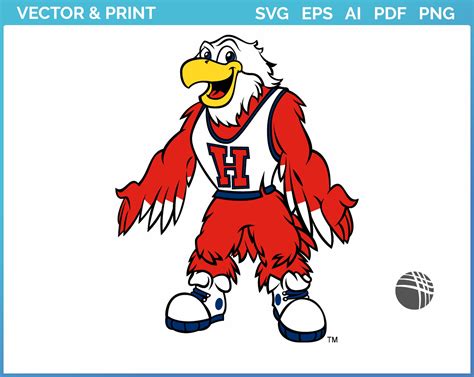 Hartford Hawks - Mascot Logo (1995) - College Sports Vector SVG Logo in 5 formats