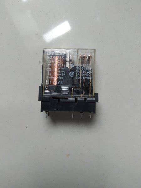 Jual Relay Omron G R S V M Vdc Coil A Load Kaki Di Lapak