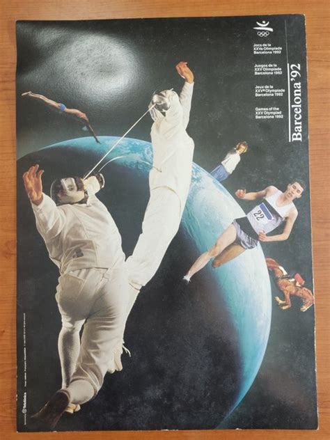 Affiche Sports Jeux Olympiques Barcelone Nasa Catawiki