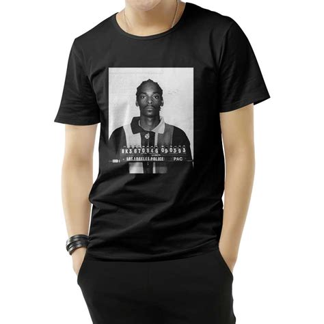 Snoop Dogg Mugshot T-Shirt Cheap For Men's And Women's