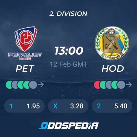 Petrojet Vs Haras El Hodood Predictions Odds Live Score Stats