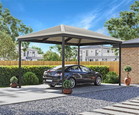 Hip Roof Carports | Allcover Carports