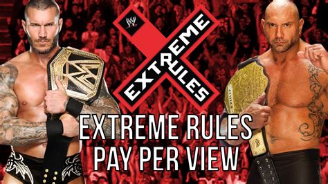 Wwe 2k14 Universe Mode 71 Extreme Rules Ppv Youtube