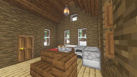 Cozy Small Survival Cabin Idea Minecraft Map