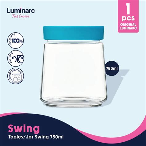 Jual Free Gift Luminarc Toples Jar Swing 750ml 1pcs Shopee Indonesia