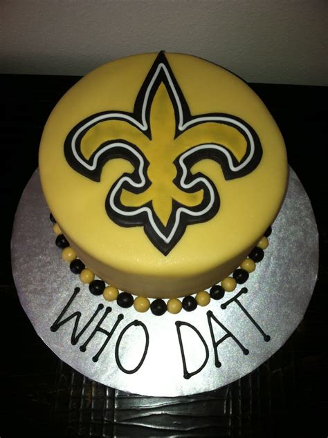 Sweet Melissas Saints Cake