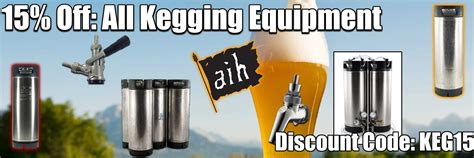 Additional Off Kegs And Kegging Equipment At Aih Homebrew Finds