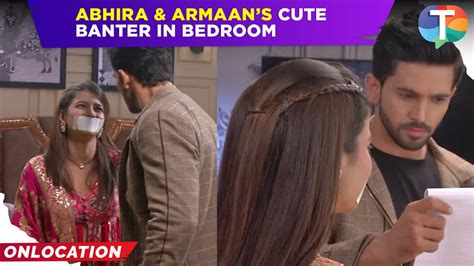 Yeh Rishta Kya Kehlata Hai Update Abhira And Armaans Cute Banter In