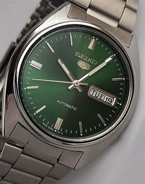 Seiko 5 Automatic Green Dial 6309 8840 Uomo 1970 1979 Catawiki