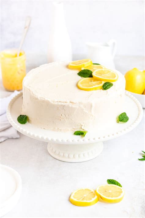 The Best Lemon Curd Cake Rich And Delish