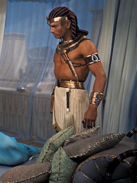 Yul Brynner Ten Commandments So Let It Be Written