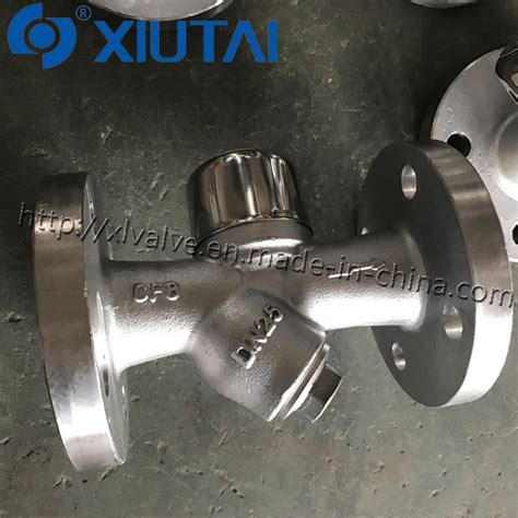 Stainless Steel Flanged Thermodynamic Steam Trap Td42 China Steam