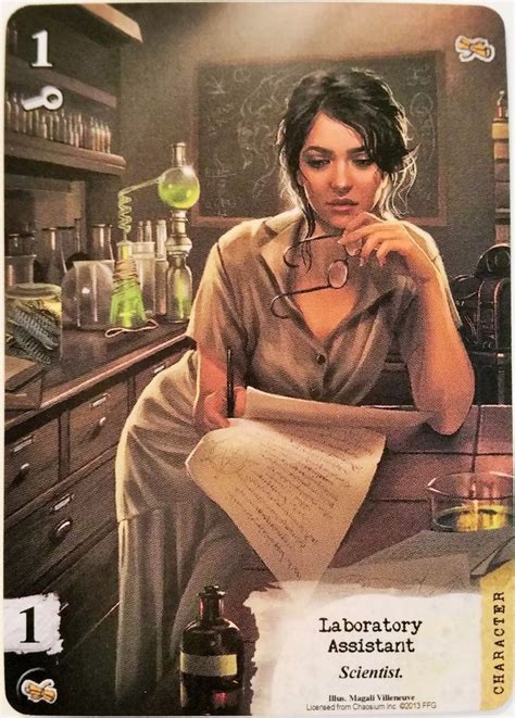 Laboratory Assistant Call Of Cthulu LCG Call Of Cthulhu Rpg