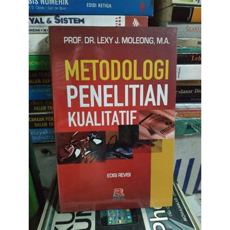 Jual [original] Buku Metodologi Penelitian Kualitatif Edisi Revisi