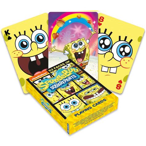 SpongeBob SquarePants Expressions Deck of Playing Cards