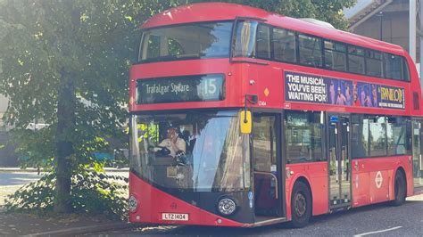 Shabby FRV TFL Bus Route 15 Blackwall Trafalgar Square The New