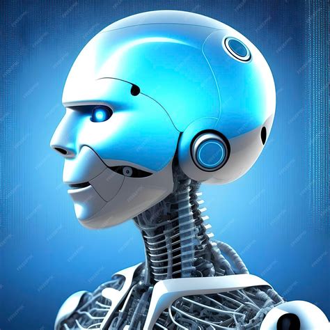 Premium AI Image | future artificial intelligence robot chat gpt