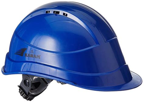 Blue Polymer Karam PN542 Safety Helmet At Rs 241 5 Piece In Vadodara